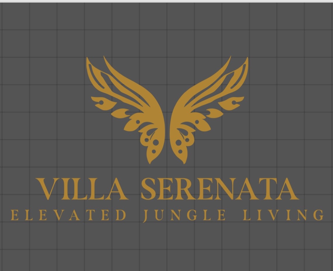 Luxury jungle living at Villa Serenata Logo
